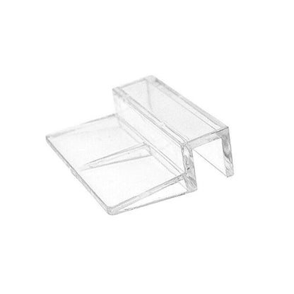 4Pcs Aquarium Fish Tank Glass Cover Support Holder Acrylic Clip Bracket 6/8/10/12mm - 12mm