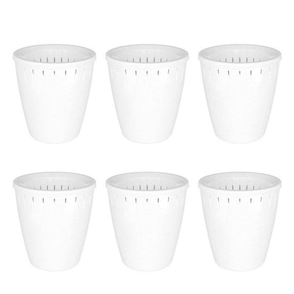 6pcs Self Watering Flowerpot Breathable Planter Indoor Outdoor Garden Basin