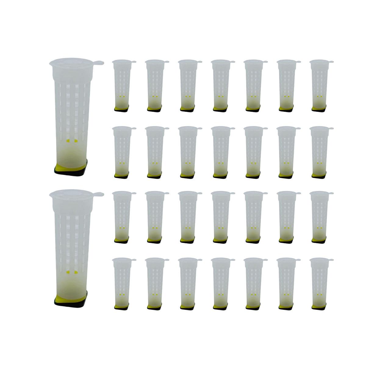 30pcs Bee Protective Covers Multi Functional King Cage Bee Bite Protector Shield