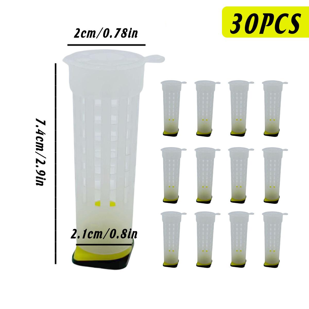 30pcs Bee Protective Covers Multi Functional King Cage Bee Bite Protector Shield