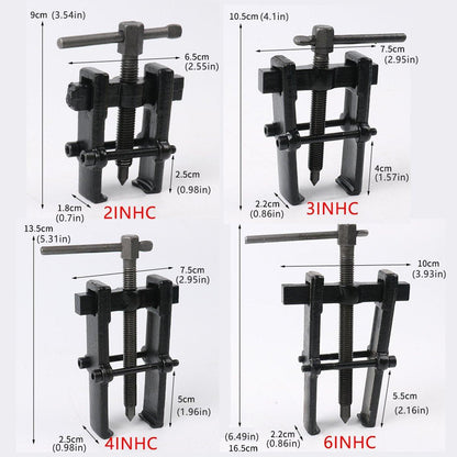 Small Wheel Bearing Puller Two Claws Dismantling Multifunctional Remover Tool - 4 inch