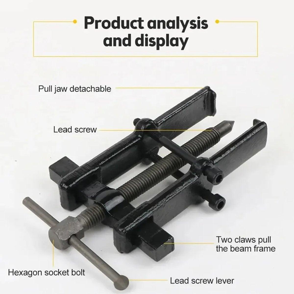 Small Wheel Bearing Puller Two Claws Dismantling Multifunctional Remover Tool - 4 inch