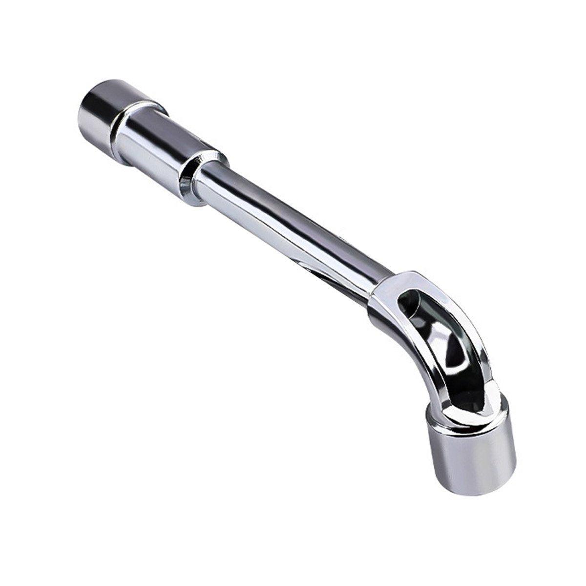 6-23mm L Shaped Socket Wrench Elbow Multi Size Hardware Repair Tool Set - 15mm