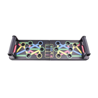 14 in1 Push Up Board Rack Bar Grip Handle Muscle Train Gym Workout Fitness Stand