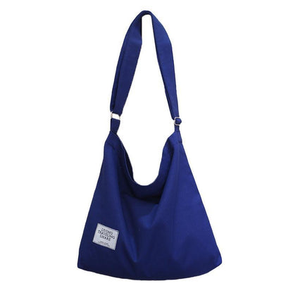 Womens Large Canvas Handbag Ladies Travel Messenger Shoulder Bag Hobo Tote Purse - Yellow