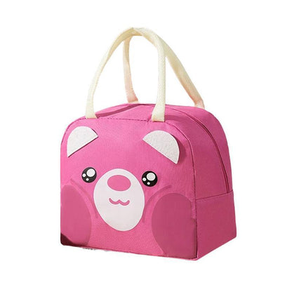 Oxford Portable Insulated Thermal Cooler Lunch Box Carry Picnic Case Storage Bag - Beige