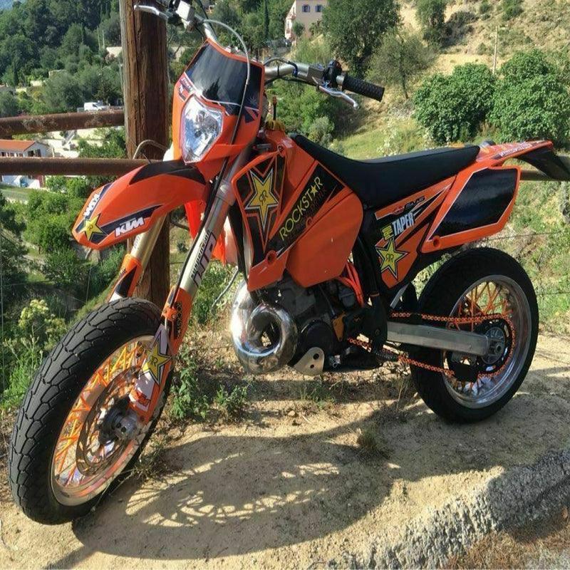 72PCS Wheel Spoke Wrap Sleeves Mountain Bike Bicycle Mtb Wraps Skins Covers - Dark Yellow