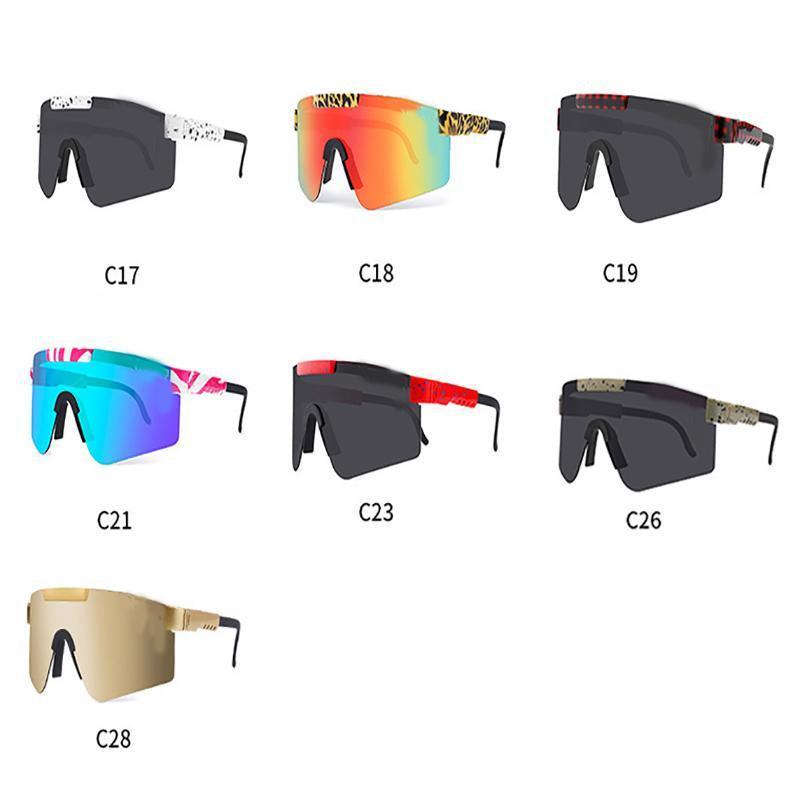 Cycling Sunglasses Goggles Bicycle Outdoor Sports Unisex Glasses Men Eyewear - C04