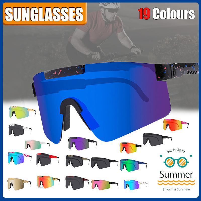 Cycling Sunglasses Goggles Bicycle Outdoor Sports Unisex Glasses Men Eyewear - C26