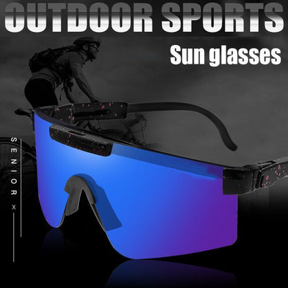Cycling Sunglasses Goggles Bicycle Outdoor Sports Unisex Glasses Men Eyewear - C26