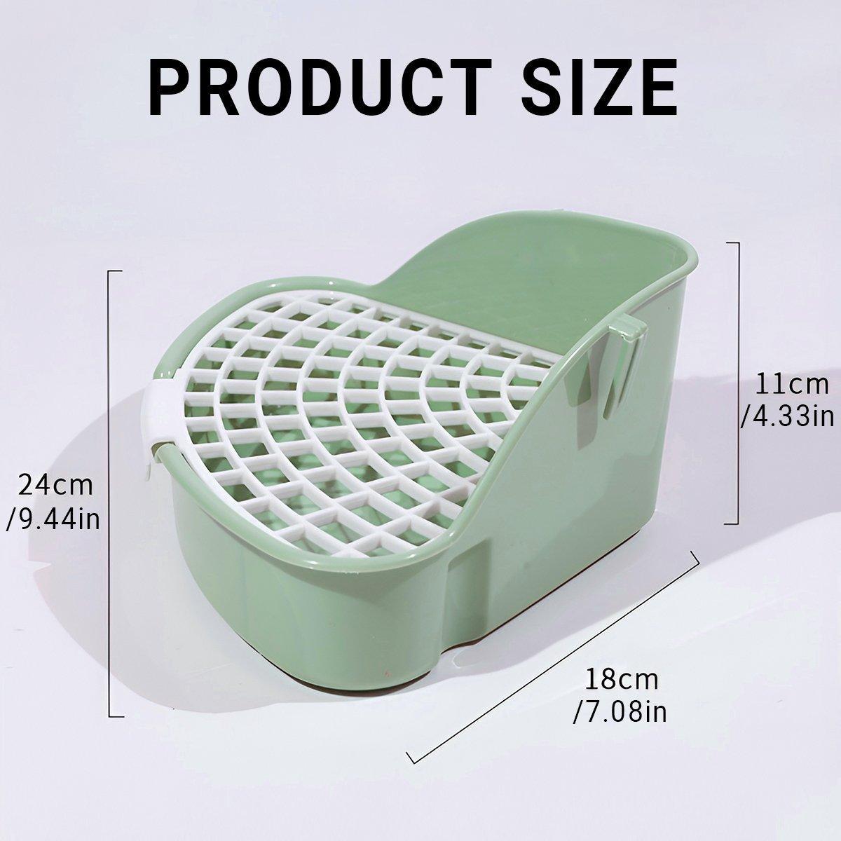 Rabbit Litter Box And Small Animals Pet Toilet Pee Pad Supplies Potty Rabbit - Blue