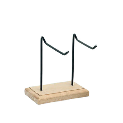 Iron Earrings Display Rack Jewellery Holder Hanging Keychain Bracelet Shelf - White