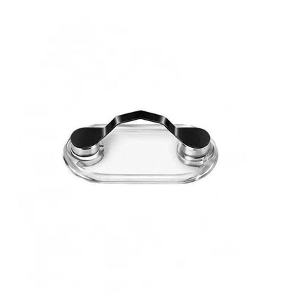 Strong Grip Eyewear Clip Holder Brooch for Glasses and Sunglasses - Silver