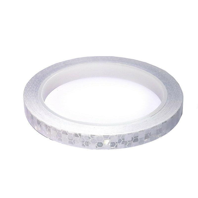 8m Reflective Tape for Bikes Cars Motorcycles Waterproof High Visibility Strip - Blue