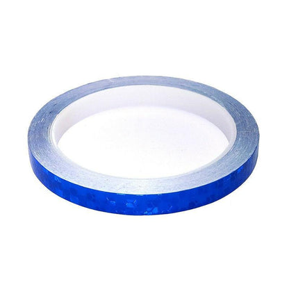 8m Reflective Tape for Bikes Cars Motorcycles Waterproof High Visibility Strip - Red-White