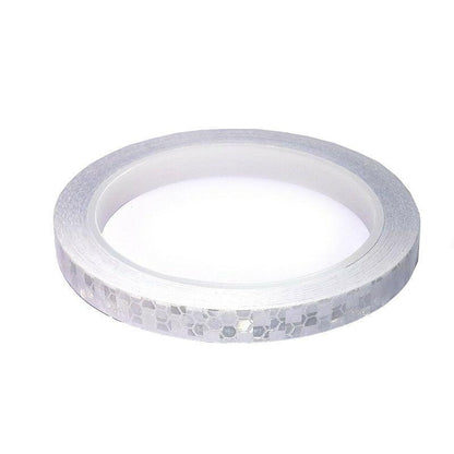 8m Reflective Tape for Bikes Cars Motorcycles Waterproof High Visibility Strip - Black-Yellow