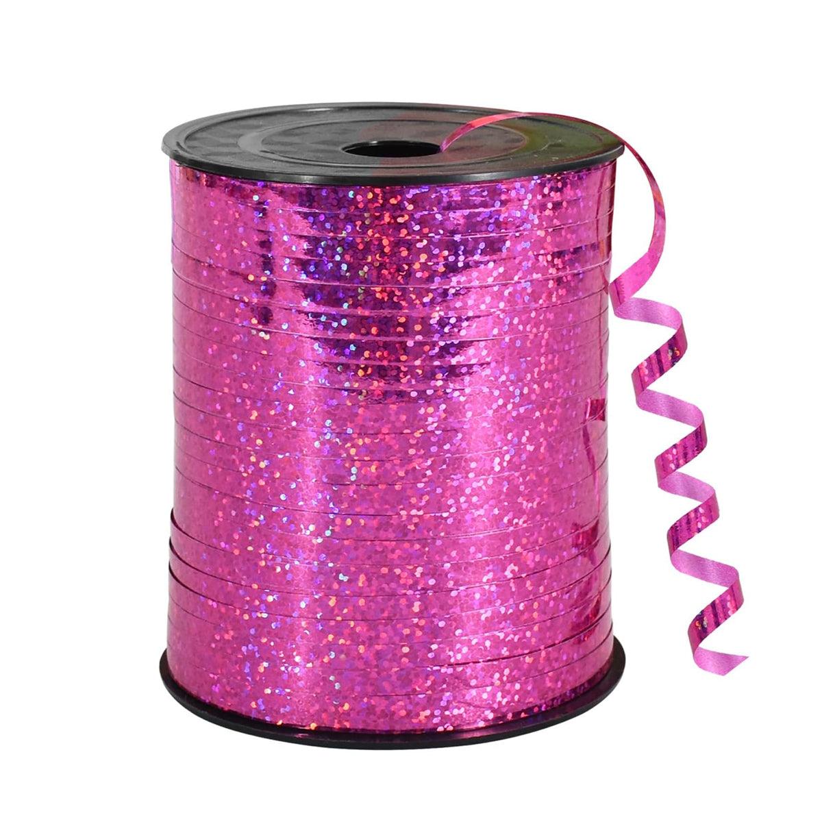 5mm Balloon Ribbon Curling Party String Gift Wrap Decoration Birthday Wedding - Laser-Black