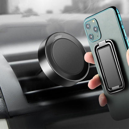 Universal Phone Ring Grip Holder Back Mount Stand for Smartphones and Tablets - Gold