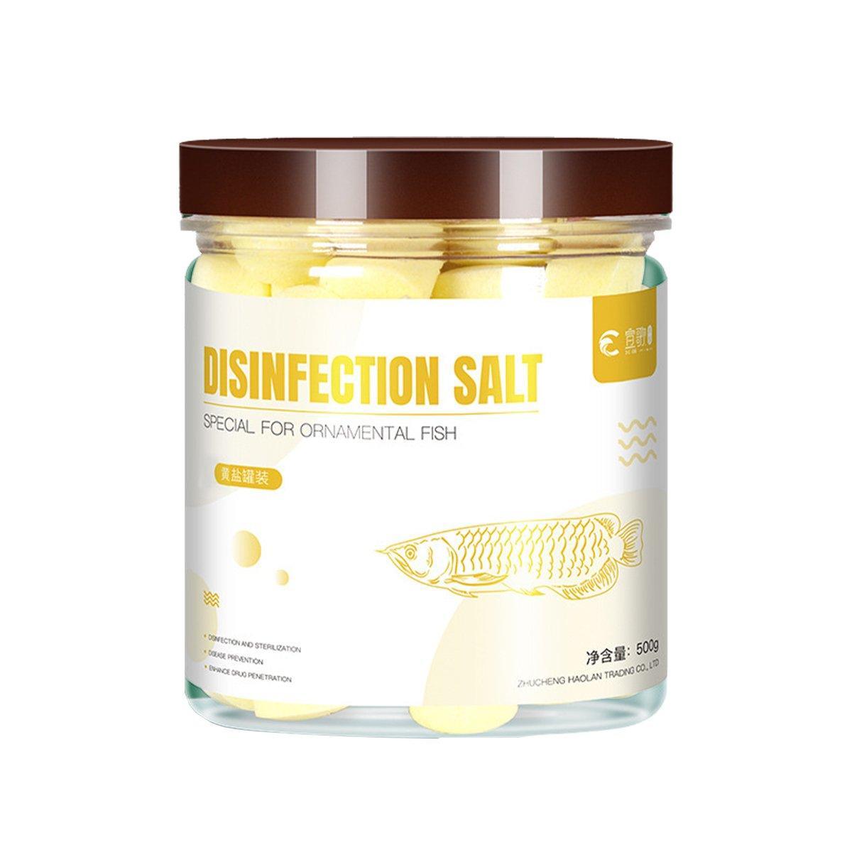 Aquarium Sea Salt Water Treatment Universal Powder For Fish Tank Purification - White