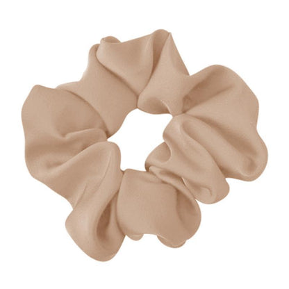 Large Scrunchies Silk Satin Elastic Hair Hair Bands Rope Hair Tie Ponytail Accessory - Champagne