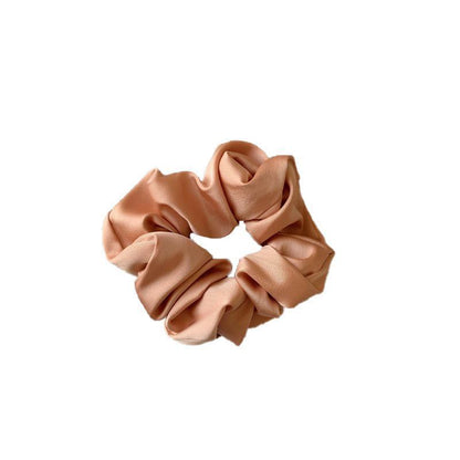 Large Scrunchies Silk Satin Elastic Hair Hair Bands Rope Hair Tie Ponytail Accessory - Mint