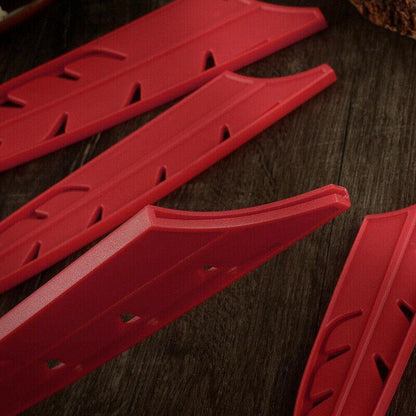 Plastic Knife Sheath Edge Guard Cover Scabbard Slicing Blade Red Protector Chef - Scabbard-3.5in
