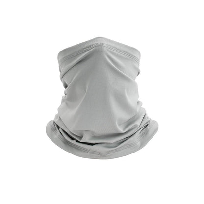 Sunblock Ice Silk Breathable Bandana Bib Face Scarf Fishing Biker Sport Headgear - Ink Khaki