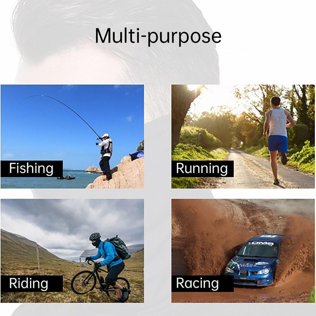 Sunblock Ice Silk Breathable Bandana Bib Face Scarf Fishing Biker Sport Headgear - White