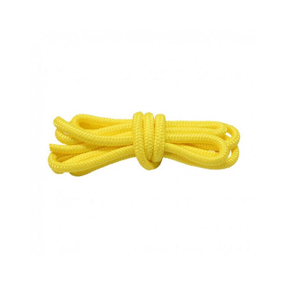 Shoelaces Colorful Coloured Flat Round Oval Bootlace Sneaker Shoe Laces - Round-Black