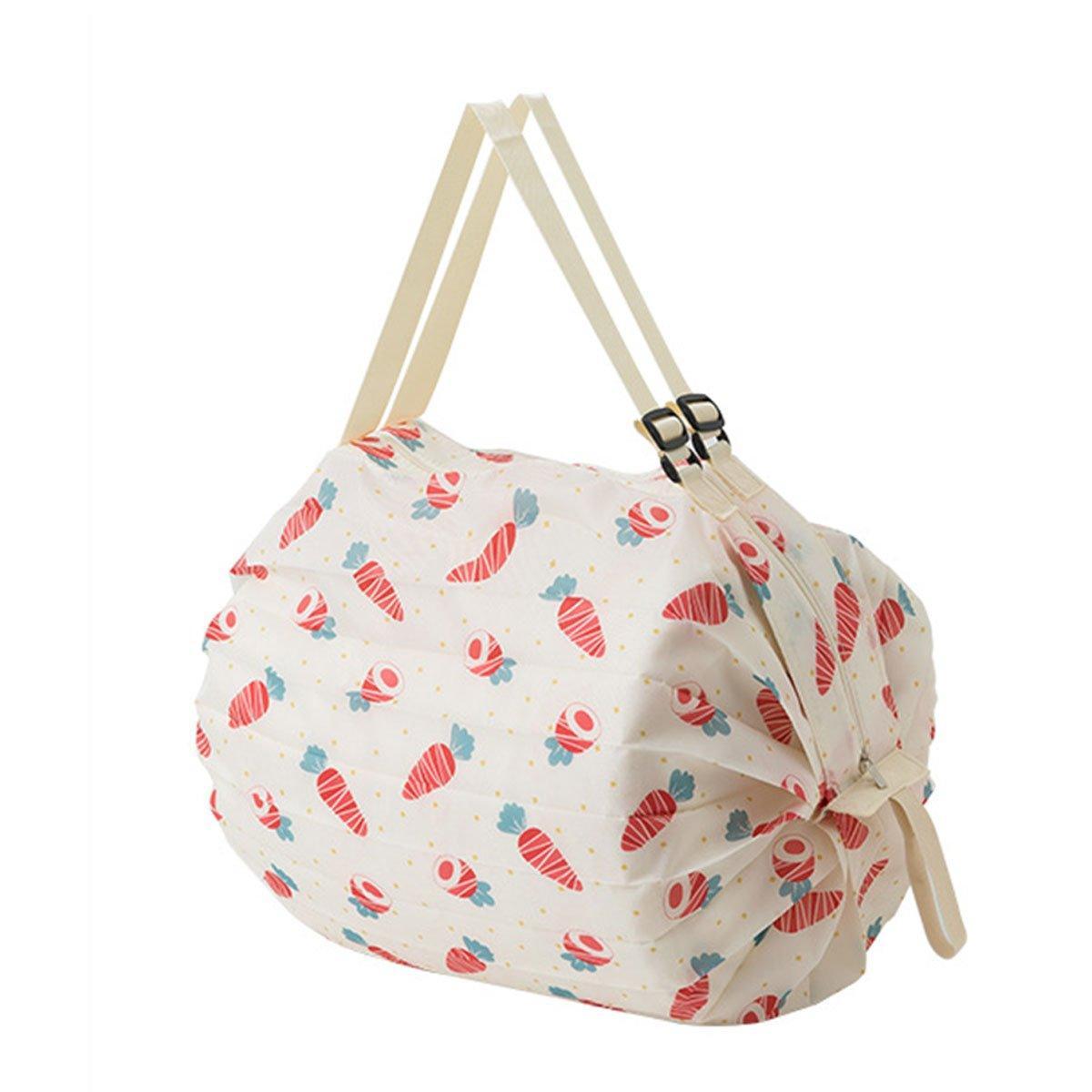Large Foldable Eco-Friendly Shopping Bag Reusable Thickened Portable Travel Tote - 6