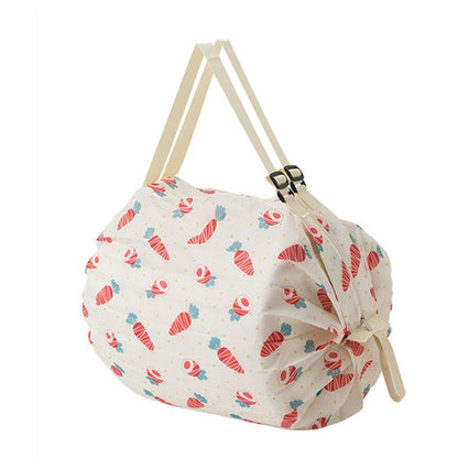 Large Foldable Eco-Friendly Shopping Bag Reusable Thickened Portable Travel Tote - 6