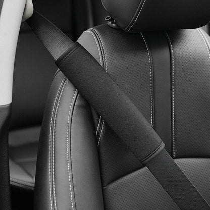 4Pcs Car Shoulder Strap Cover Soft Pad Protector Harness Cushion Fluffy