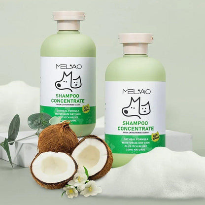 Pet Body Soap Bath Lotion Hair Protecting Knotted Cat Dog Shampoo Conditioner - Shower Gel-300ml