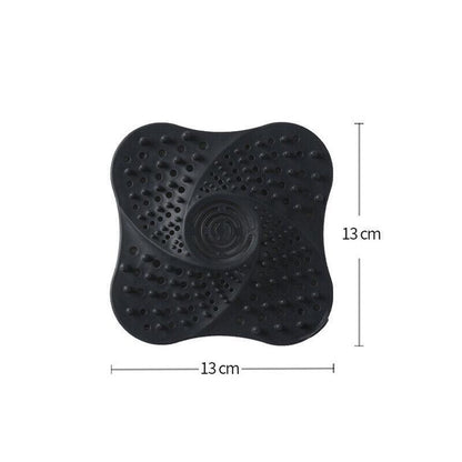 Sink Trap Filter Hair Catcher Shower Bath Cover Basin Stopper Drain Strainer - Blue