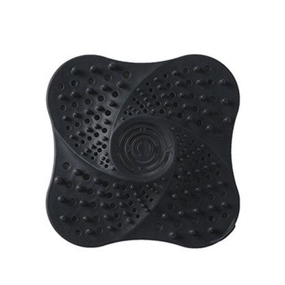 Sink Trap Filter Hair Catcher Shower Bath Cover Basin Stopper Drain Strainer - Blue