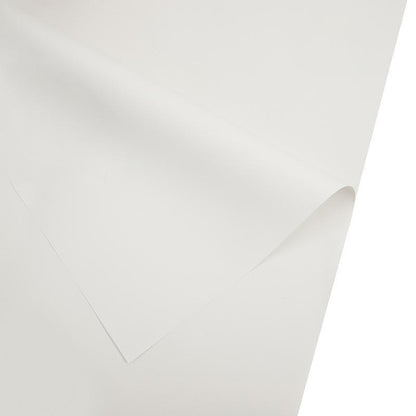 20PCS Plastic Waterproof Flower Gift Wrapping Paper Florist Bouquet Packaging - White+White
