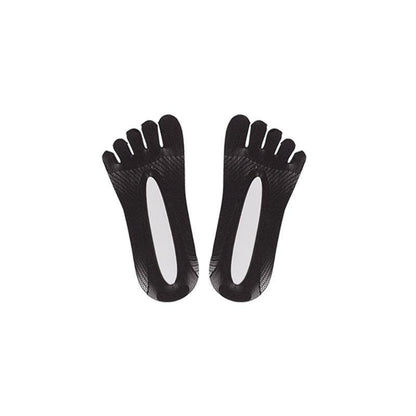 Five Finger Toe Socks Women Invisible Ankle Cut No Show Liner Low Cut Packs - Skin 1 Pair