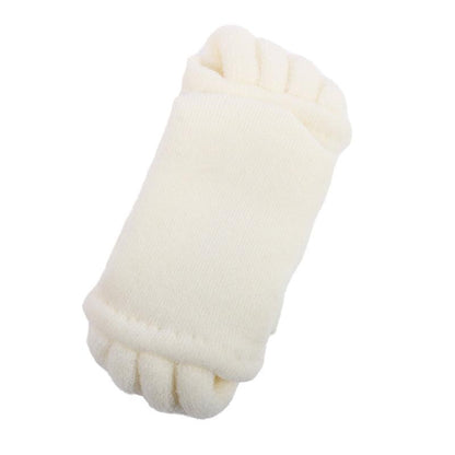 1 Pair Yoga Massage Socks Toe Separator Foot Alignment & Pain Relief - Rose Red
