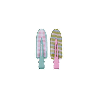 2PCS Juice Series Hair Clip Makeup Hair Accessories Colourful Hair Barrettes - Cherry