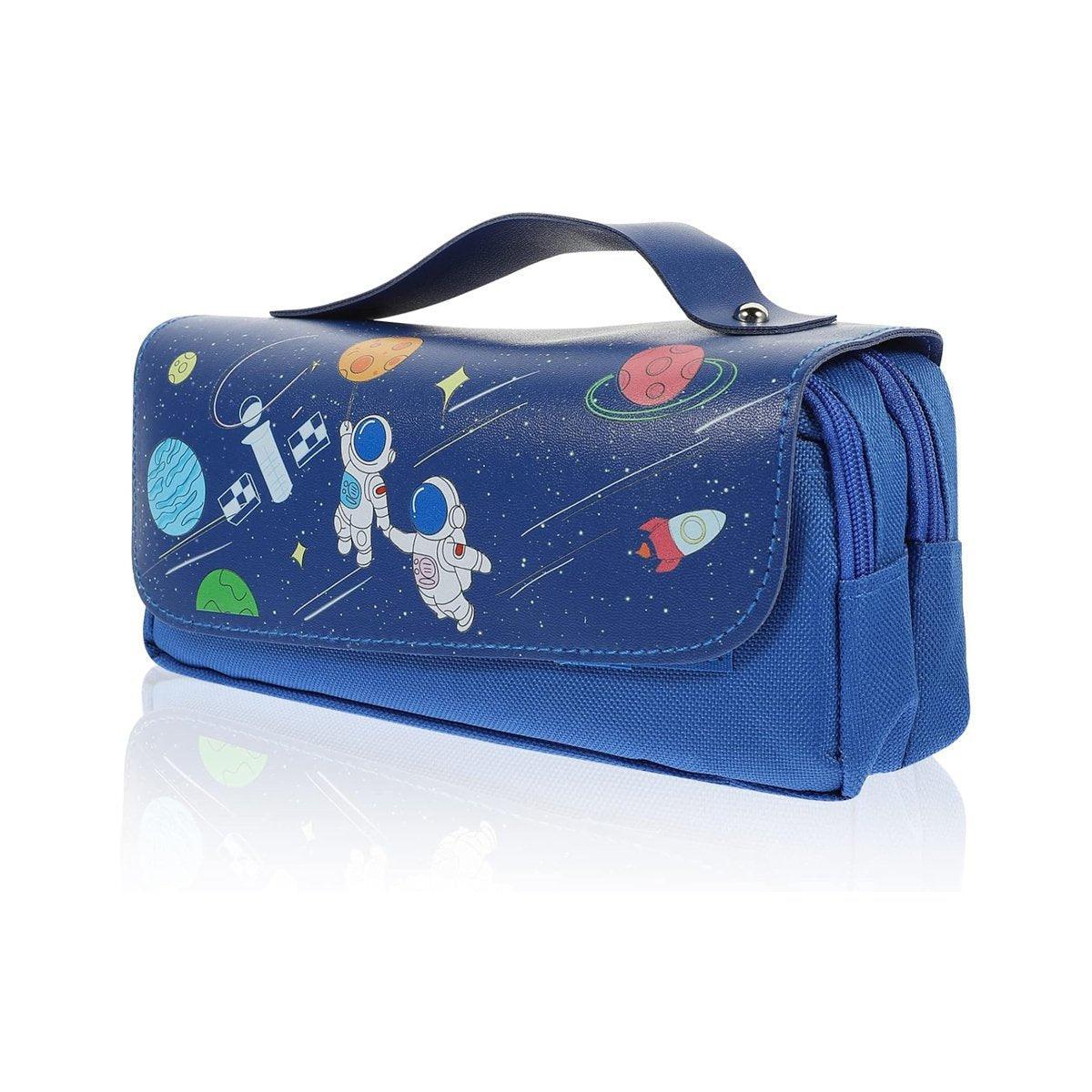 Functional Pencil Case Stationery Bag Pen Holder Storage Organizer for School - 05