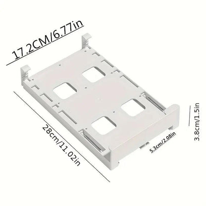 Refrigerator Hanging Drink Organizer Can Holder for Space Saving Kitchen Storage