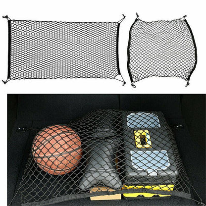Car Net Organizer Storage Large Boot Cargo Trunk Luggage Tidy Suv Rear Universal