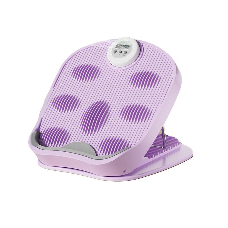 Inclined Pedal Leg Stretcher Multifunctional Stretching Plate Exercise Tool - Pink-Basic