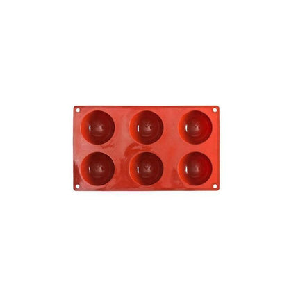 Soap Mold Cake Mould Kitchen Accessories Kitchenware Silicone Gel Baking Tools - 15 semicircle