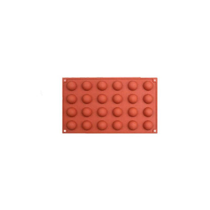 Soap Mold Cake Mould Kitchen Accessories Kitchenware Silicone Gel Baking Tools - 15 semicircle