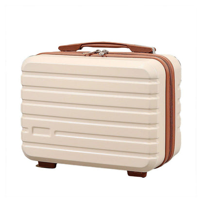 Portable 14 Inch Suitcase Mini Small Travel Storage Hand Gift Box - Black
