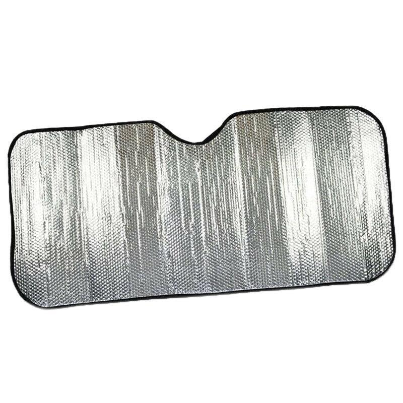 Car Windscreen Sun Shade Heat Reflective Windshield Front Rear Window Uv Block - 140*70