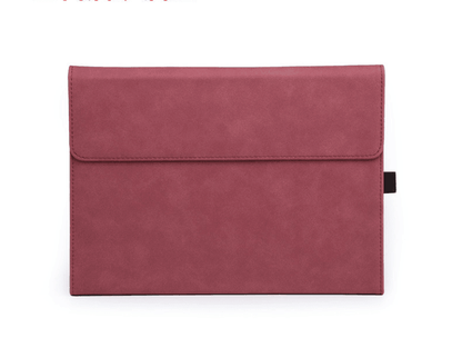 Premium Leather Case Cover Protector For Microsoft Surface Pro 8 - Black