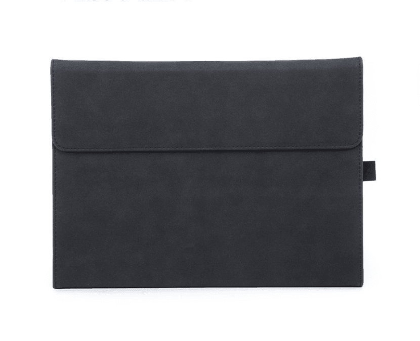 Premium Leather Case Cover Protector For Microsoft Surface Pro 8 - Red