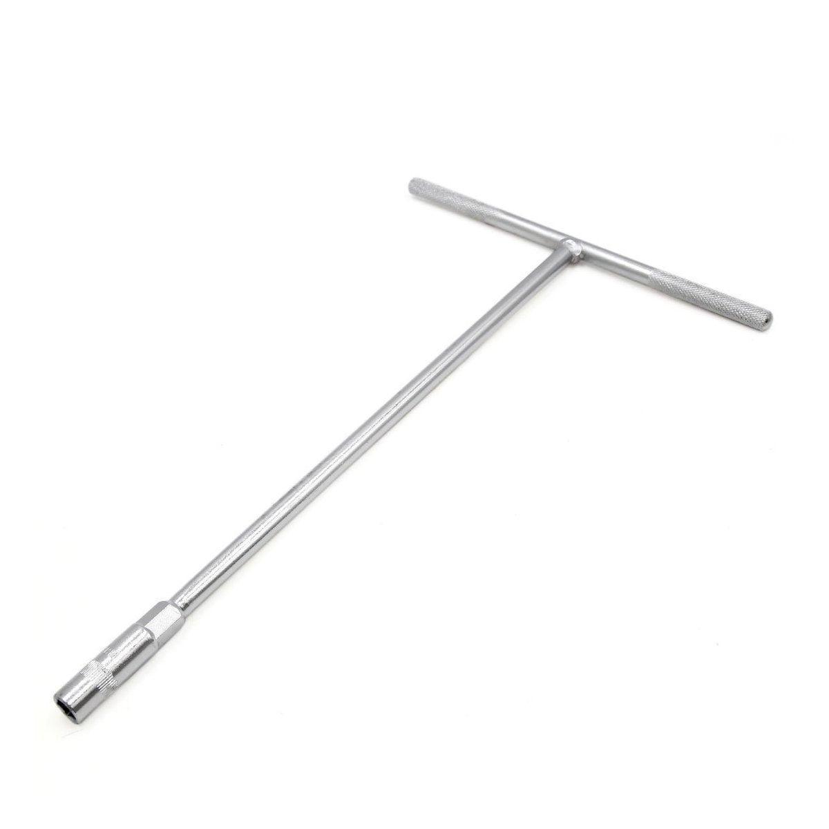 6-19mm Steel T Shaped Hex Wrench Hand Tool Spanner Socket Adapter Repair - 15mm